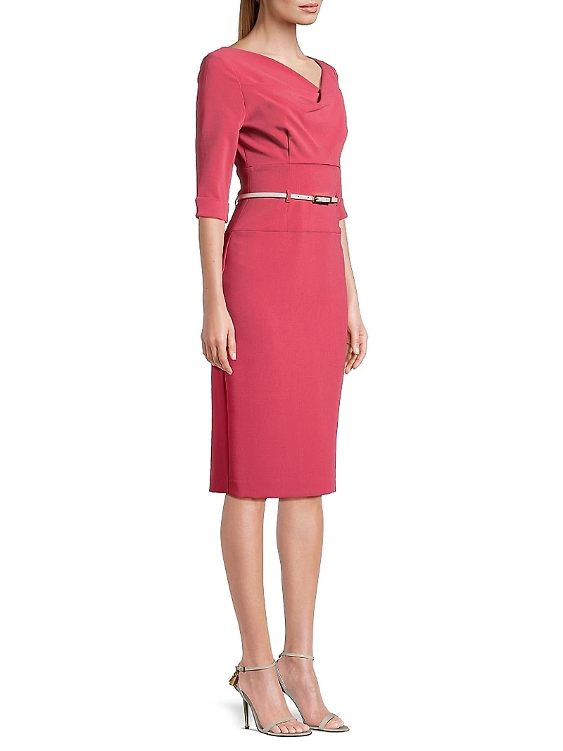 Jackie O Loft Woven Sheath Dress