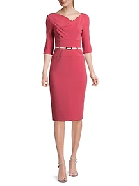 Jackie O Loft Woven Sheath Dress