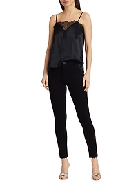Farah High-Rise Stretch Skinny Ankle Jeans