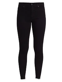 Farah High-Rise Stretch Skinny Ankle Jeans