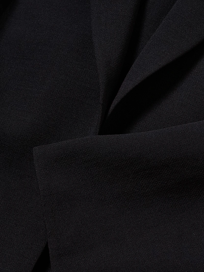 Odette Notch Lapel Wool Blazer