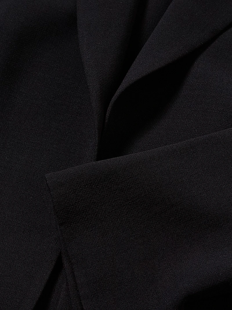 Ocelia Slit Detail Wool Blazer