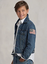 Little Boy's & Trucker Denim Jacket