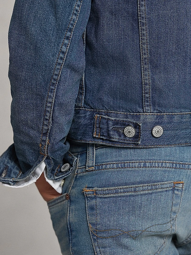 Little Boy's & Trucker Denim Jacket