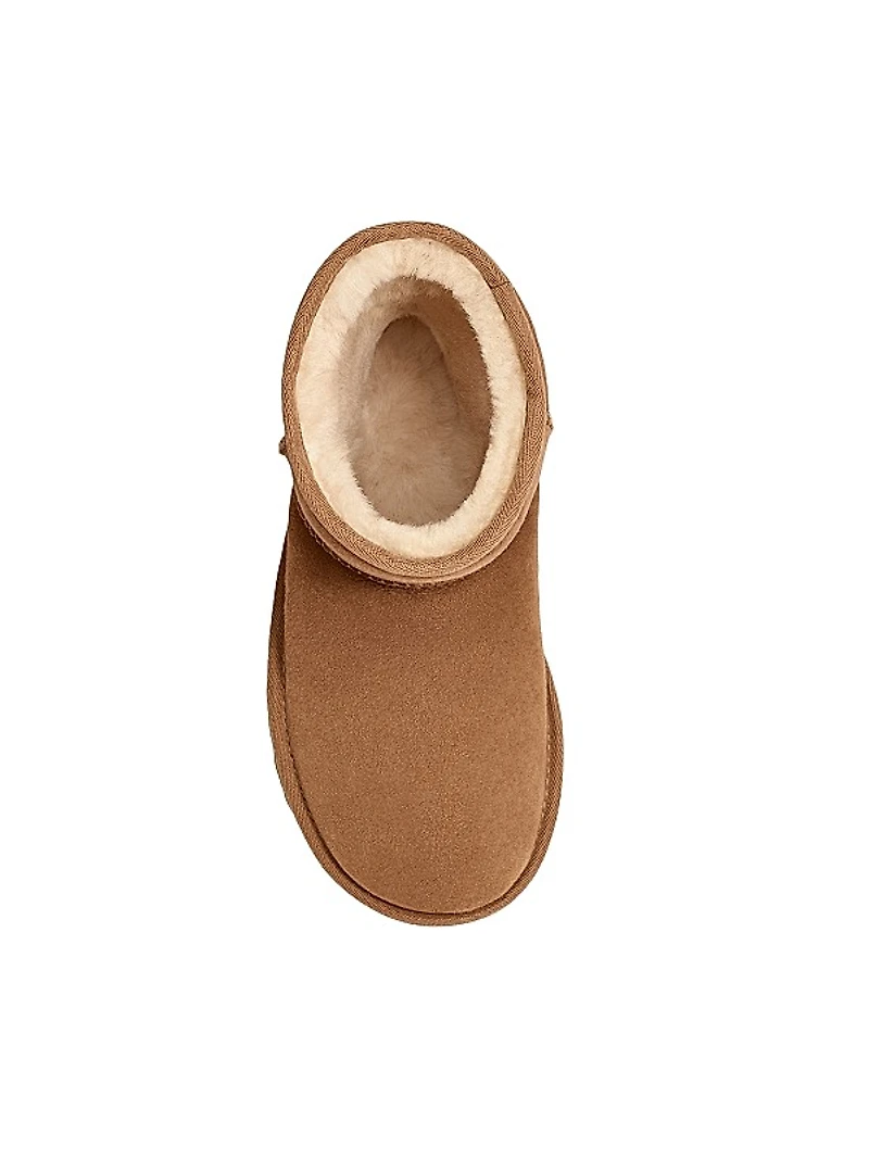 Baby's, Little Kid's & Kid's Classic II Dyed Shearling Boots