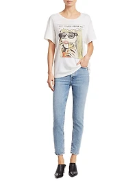 High-Rise Ankle Crop Comfort Stretch