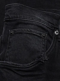 P002 Over Spray Slim-Fit Jeans