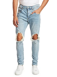 P002 Repair Drop-Fit Skinny Jeans