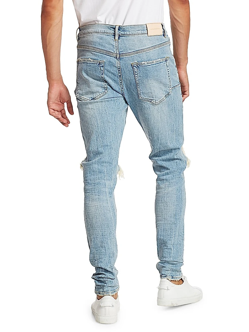 P002 Repair Drop-Fit Skinny Jeans