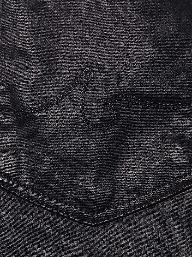 Farrah High-Rise Ankle Faux Leather Skinny Pants