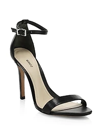 Cadey-Lee Leather Ankle-Strap Sandals