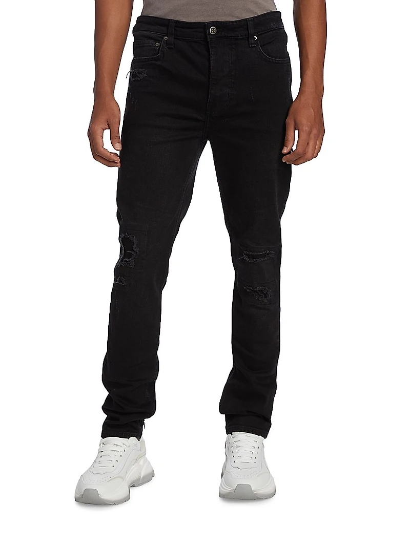 Chitch Distressed Skinny Jeans