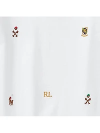 Baby Boy's Embroidered Cotton Coverall