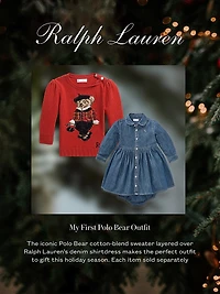 Baby Girl's Denim Shirtdress