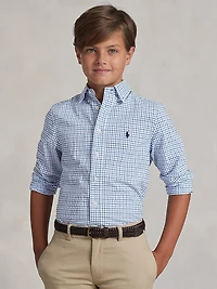 Little Boy's Plaid Button-Down Shirt