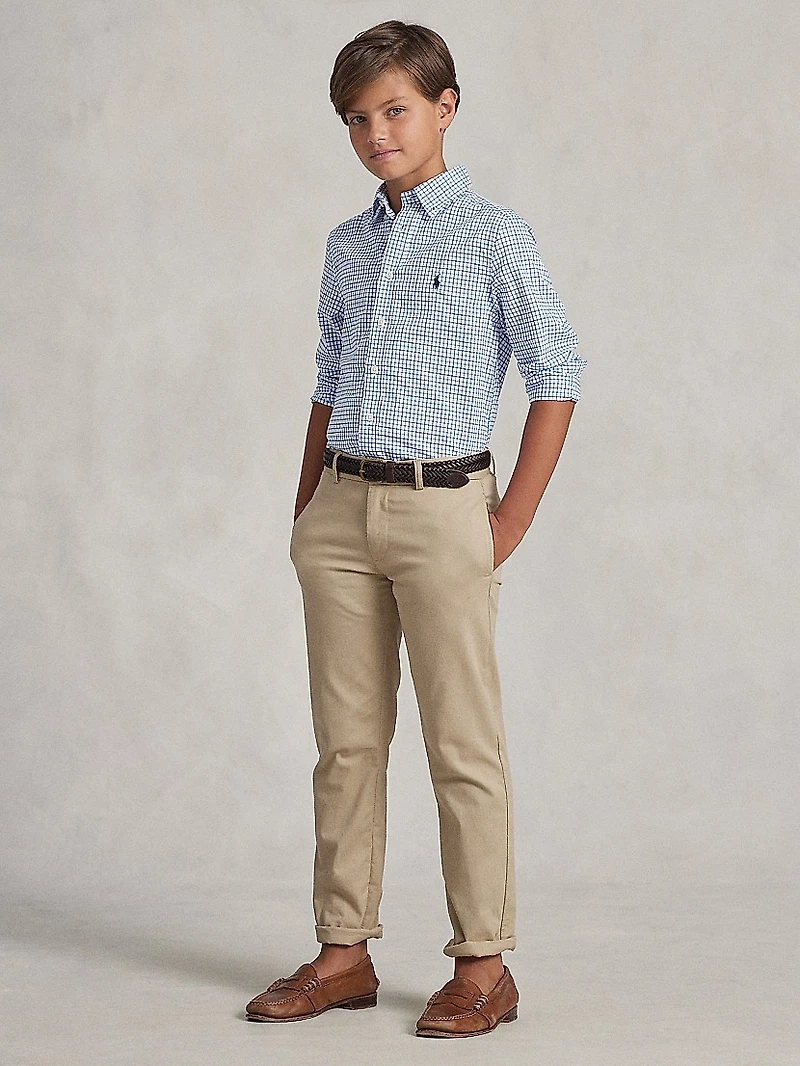 Little Boy's Plaid Button-Down Shirt