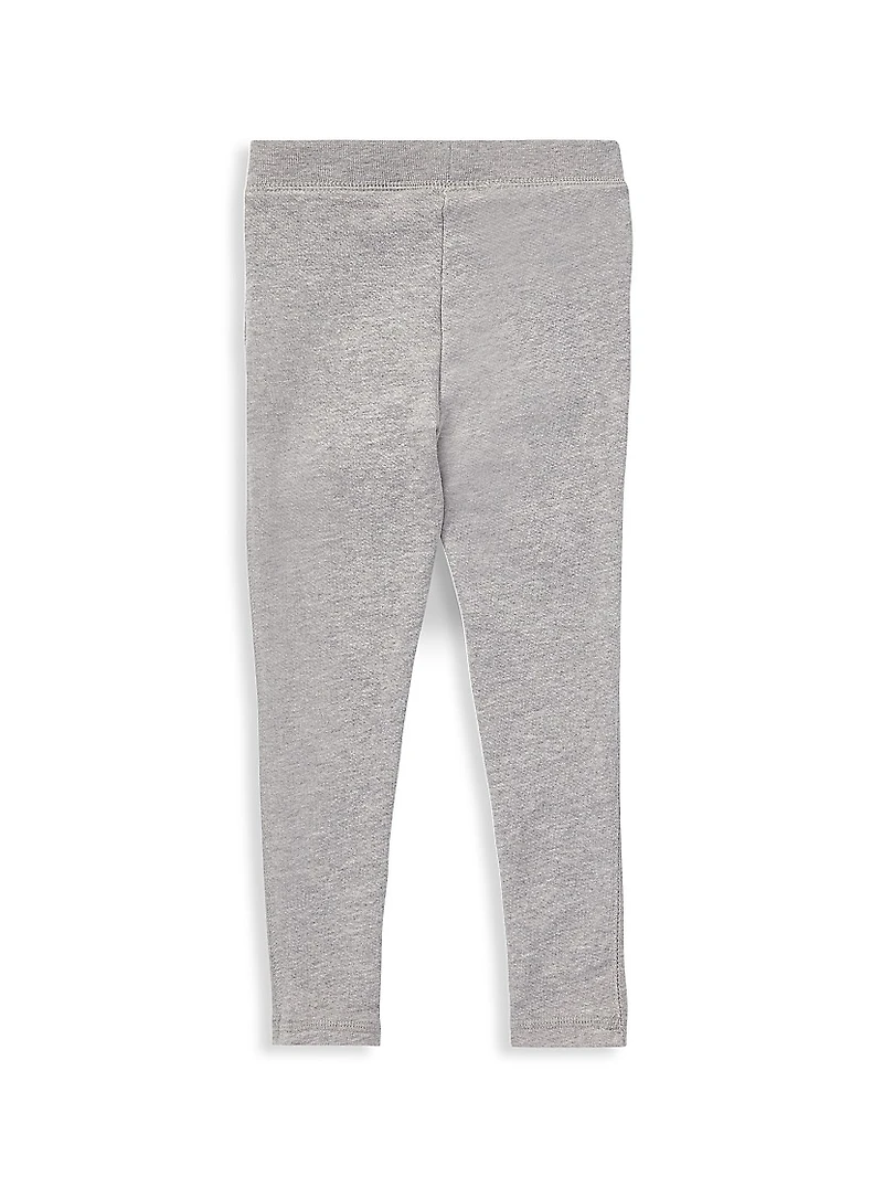 Little Girl's & Terry Fleece Leggings