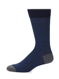 Palio Striped Crew Socks
