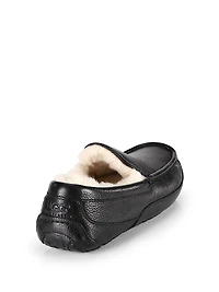 Ascot Leather Slippers