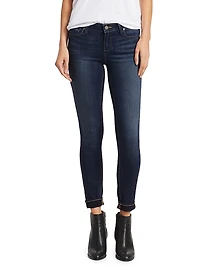 Verdugo Transcend Mid-Rise Ankle Skinny Jeans