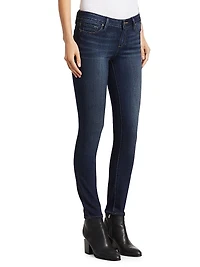 Verdugo Transcend Mid-Rise Ankle Skinny Jeans