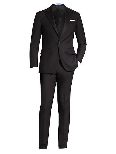 Polo Peaked-Lapel Tuxedo