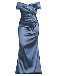 Taffeta Gown