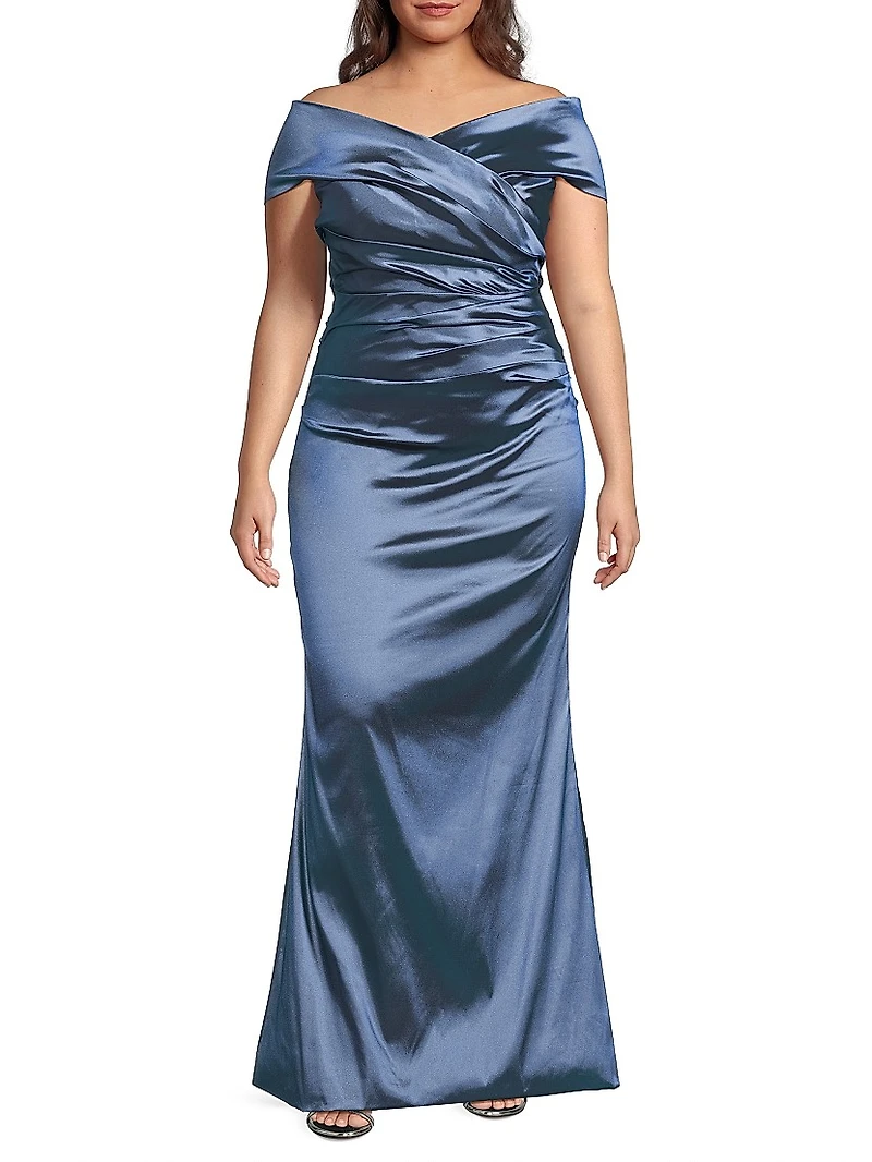 Taffeta Gown