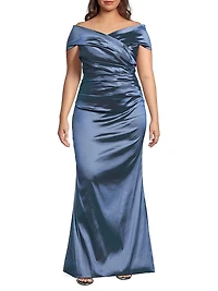 Taffeta Gown