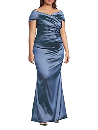 Taffeta Gown