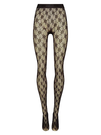 Rose Sheer Tights