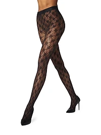 Rose Sheer Tights