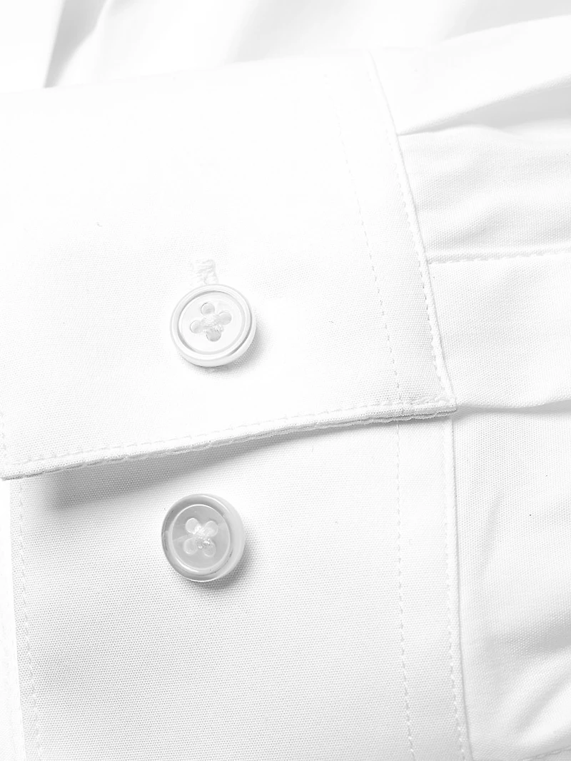 Sylvain Wealth Poplin Long-Sleeve Shirt