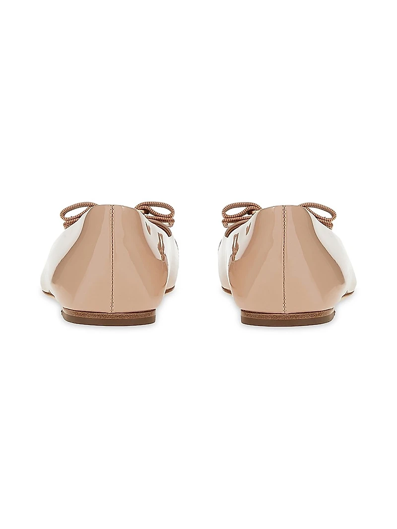 Varina Patent Leather Ballet Flats