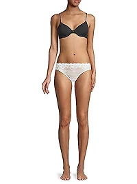 Embrace Lace Bikini-Cut Briefs