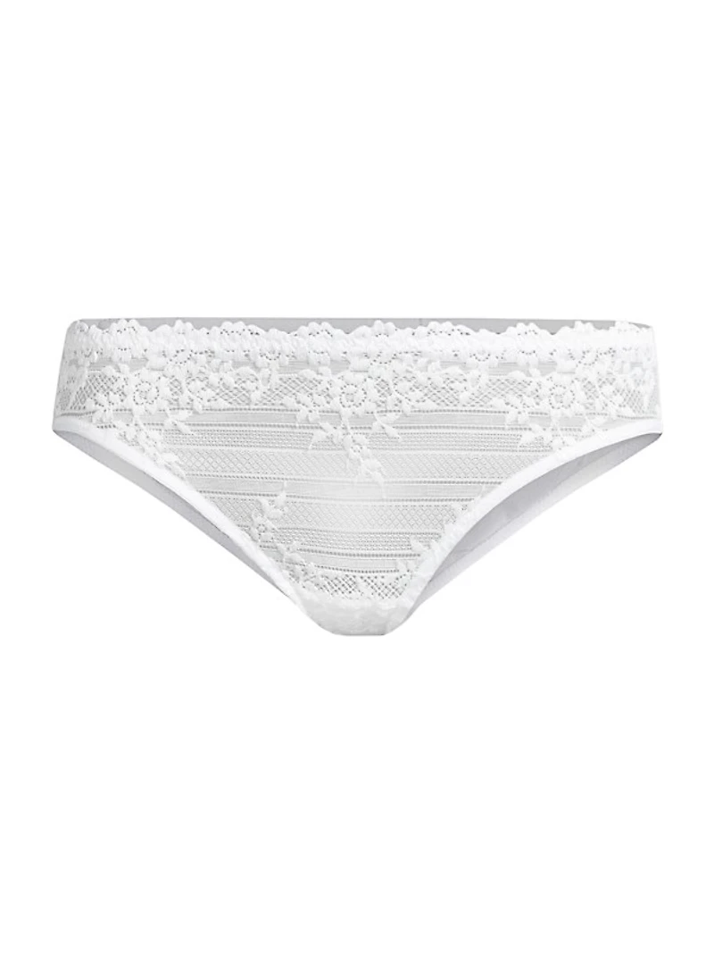 Embrace Lace Bikini-Cut Briefs