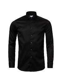 Slim-Fit Twill Dress Shirt