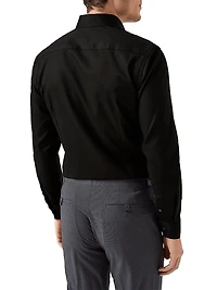 Slim-Fit Twill Dress Shirt