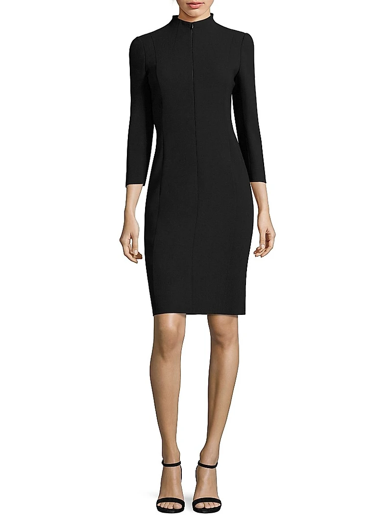 Belted Sheath Dress