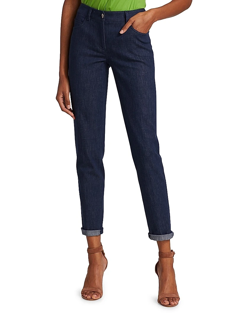 Magda Elasticized Cuffed Trousers