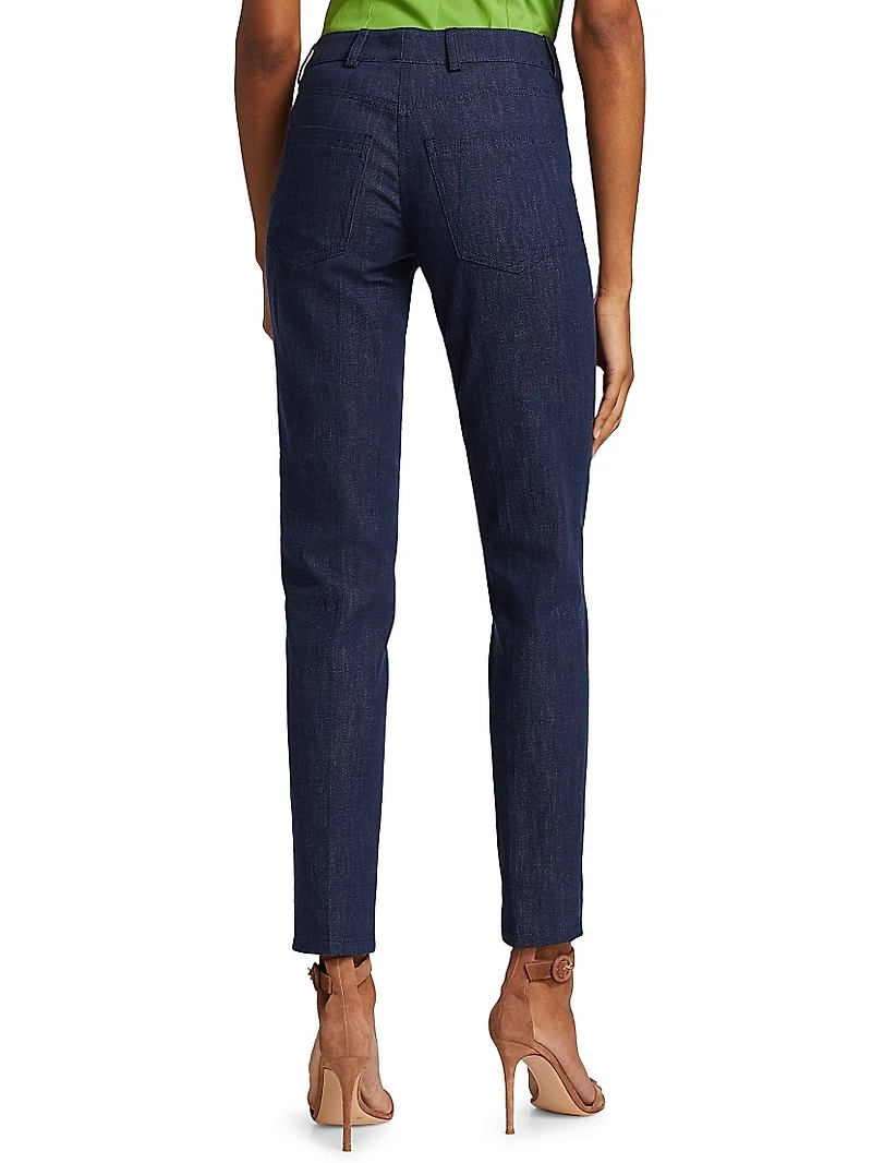 Magda Elasticized Cuffed Trousers