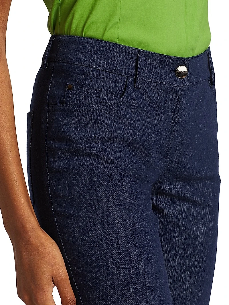 Magda Elasticized Cuffed Trousers