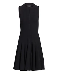 Double-Face Flare Dress
