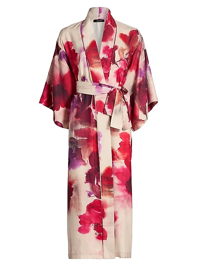 Mizuki Printed Robe