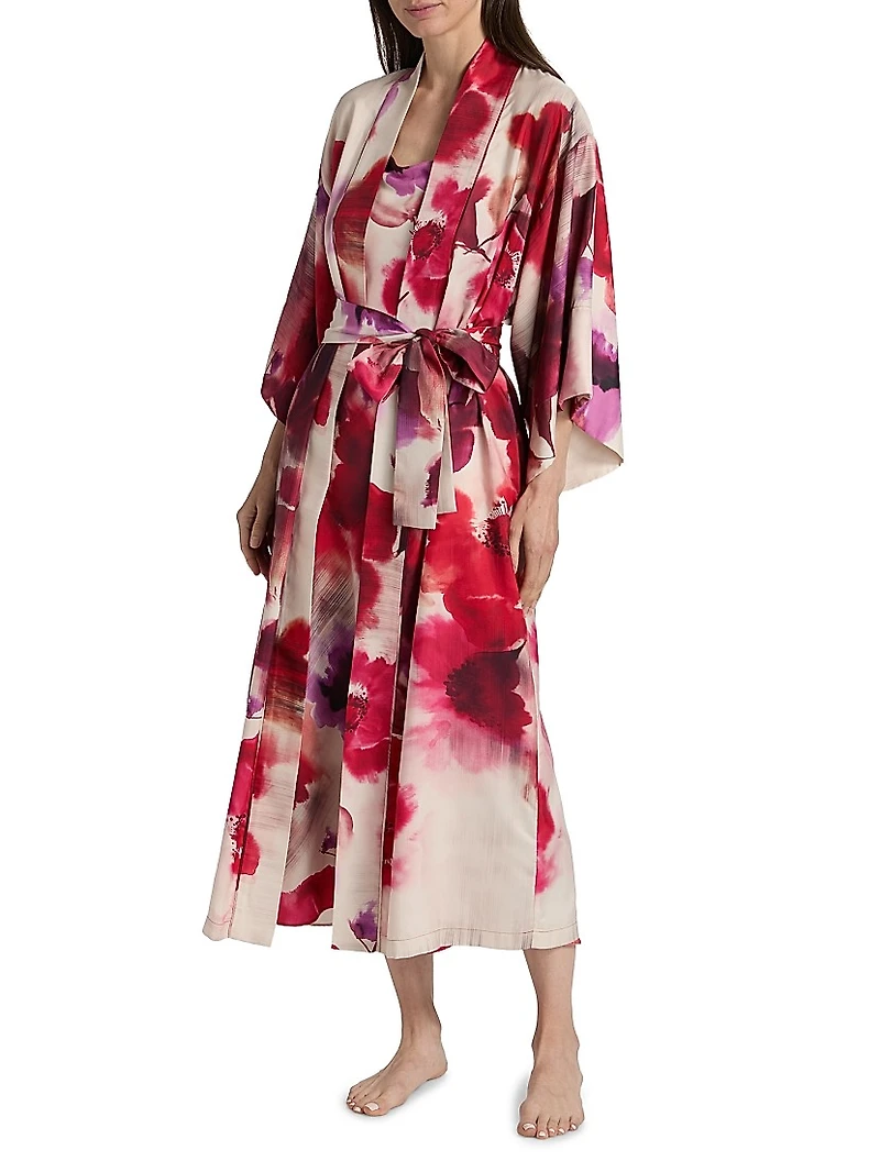 Mizuki Printed Robe