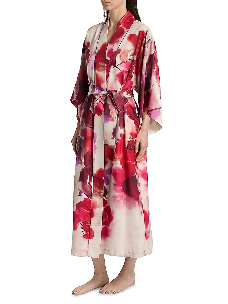 Mizuki Printed Robe