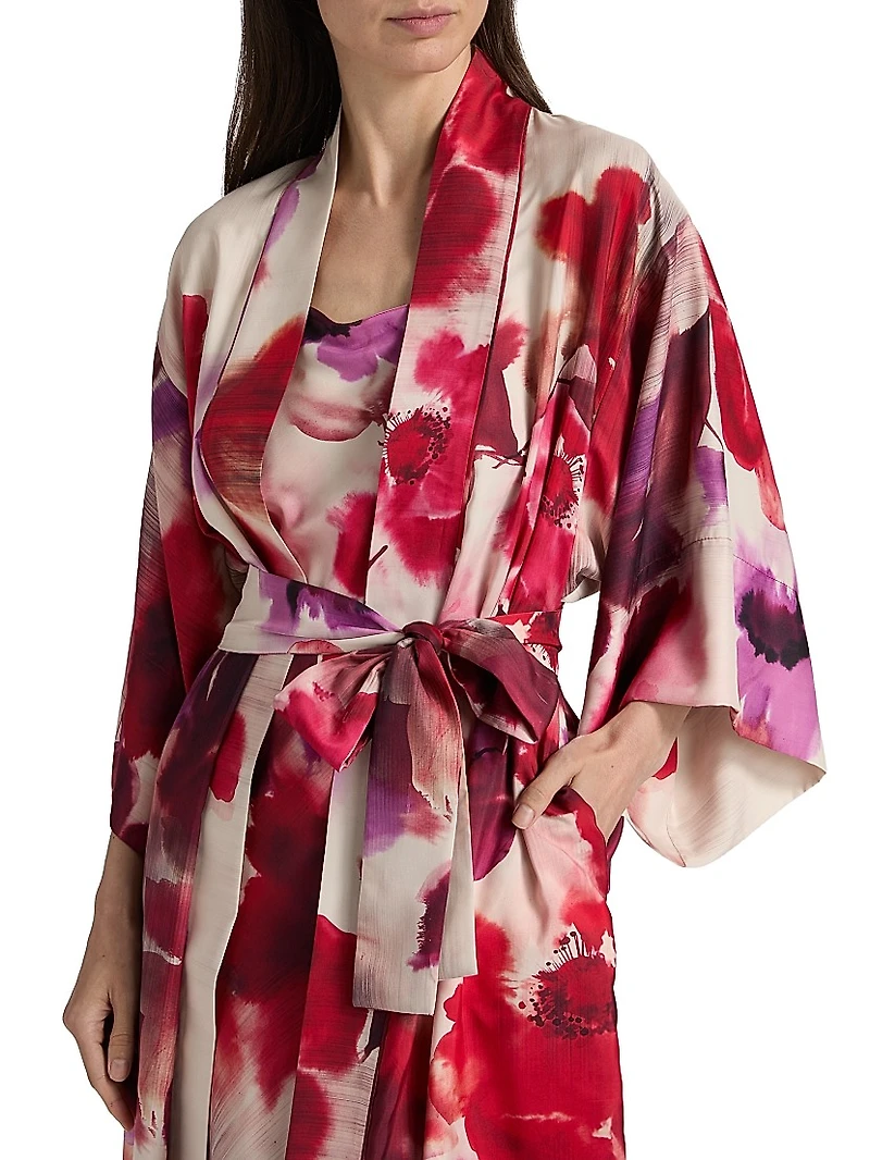 Mizuki Printed Robe