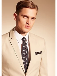 Regular-Fit Cotton Long-Sleeve Dress Shirt