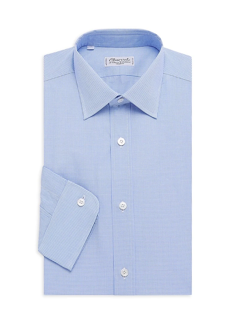 Solid Poplin Dress Shirt