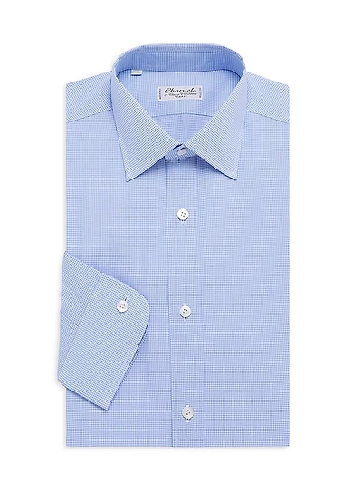 Solid Poplin Dress Shirt